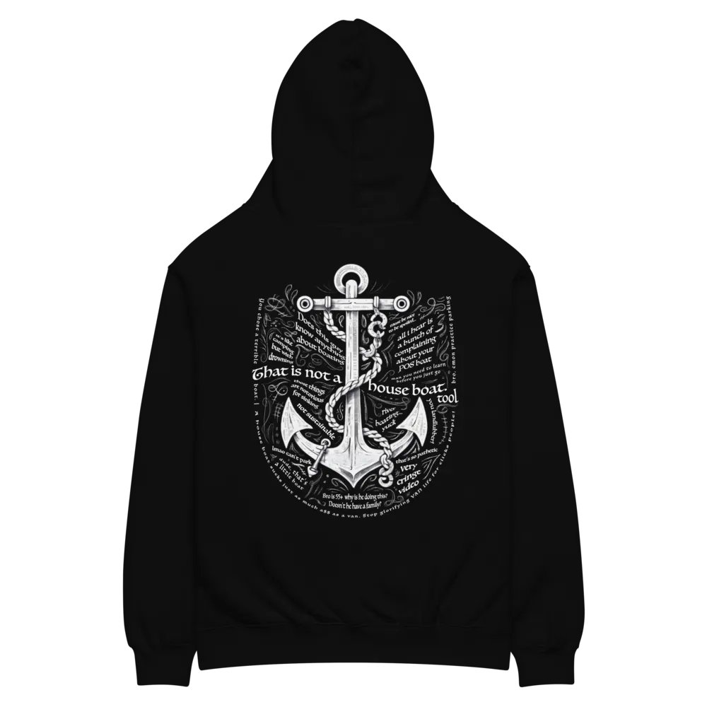 Anchored in criticism Hoodie - (Dark Colors) product image (1)