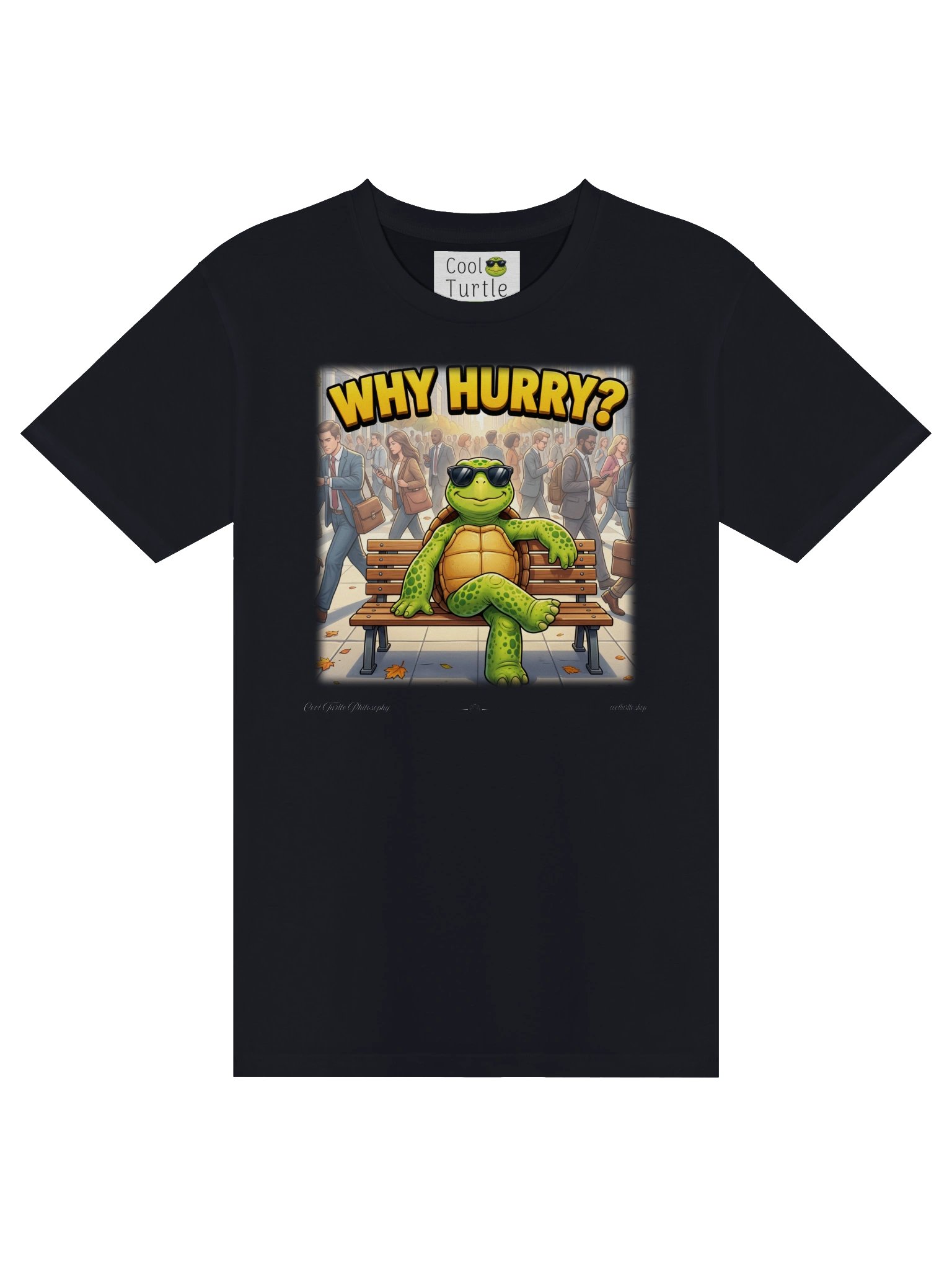 WHY HURRY? — AS Colour 5001T Premium T-Shirt product image (1)