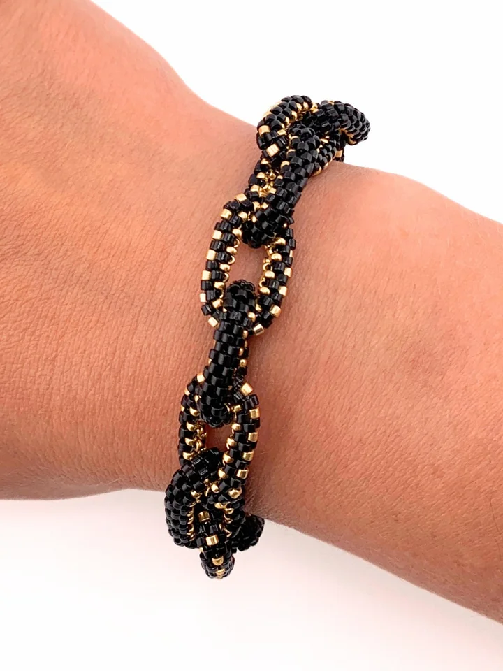 Beading Pattern - Delica Links Bangle Bracelet product image (2)
