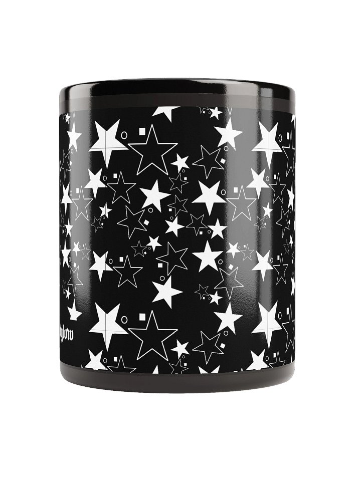 Star Square Circle Star - Black - Mug product image (4)