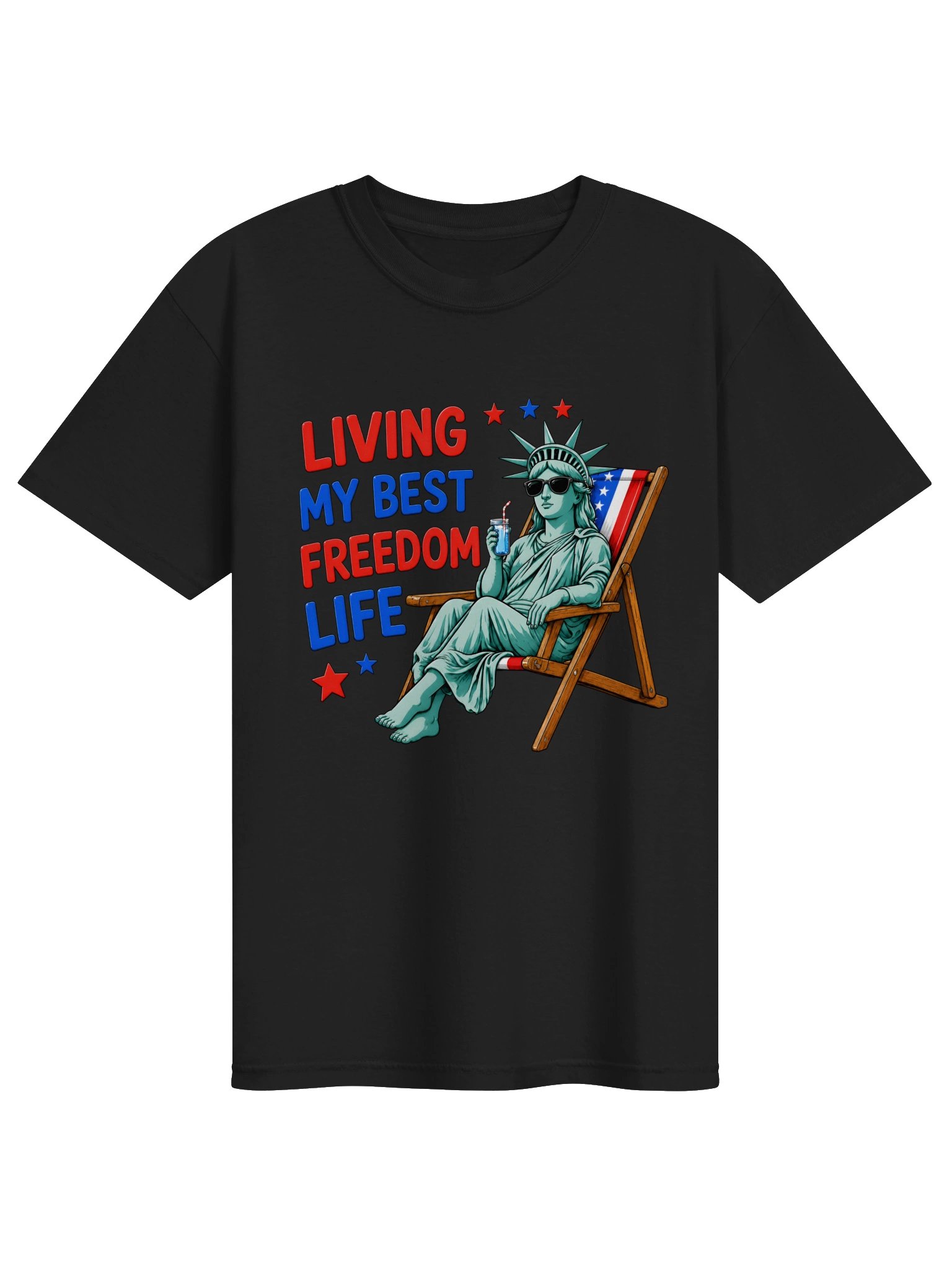 Living My Best Freedom Life T-shirt product image (2)
