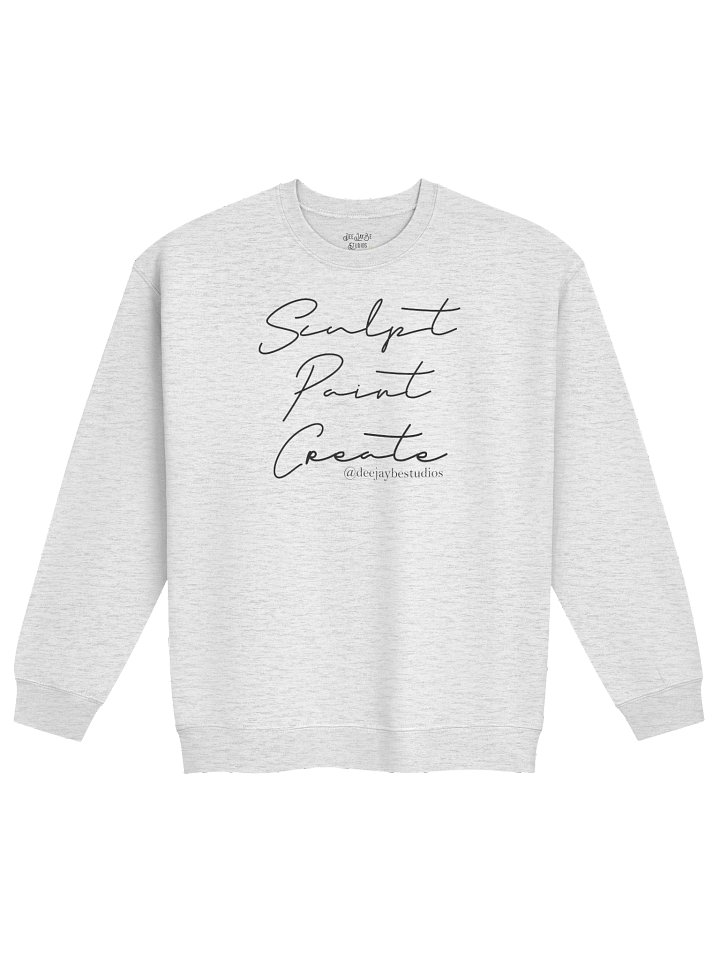 Sculpt Paint Create Crewneck product image (1)