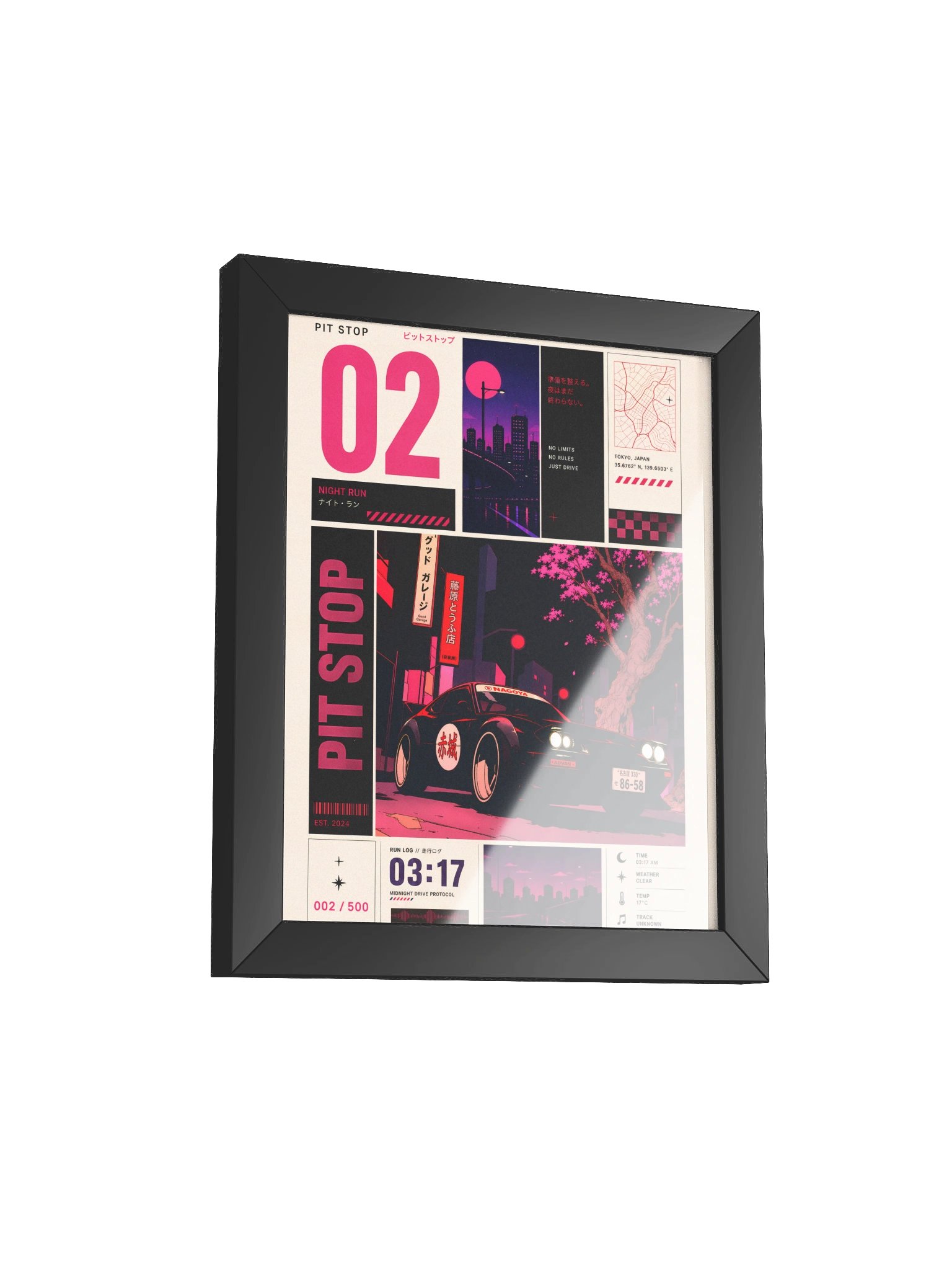 PIT STOP Series Framed Poster no. 02 product image (23)