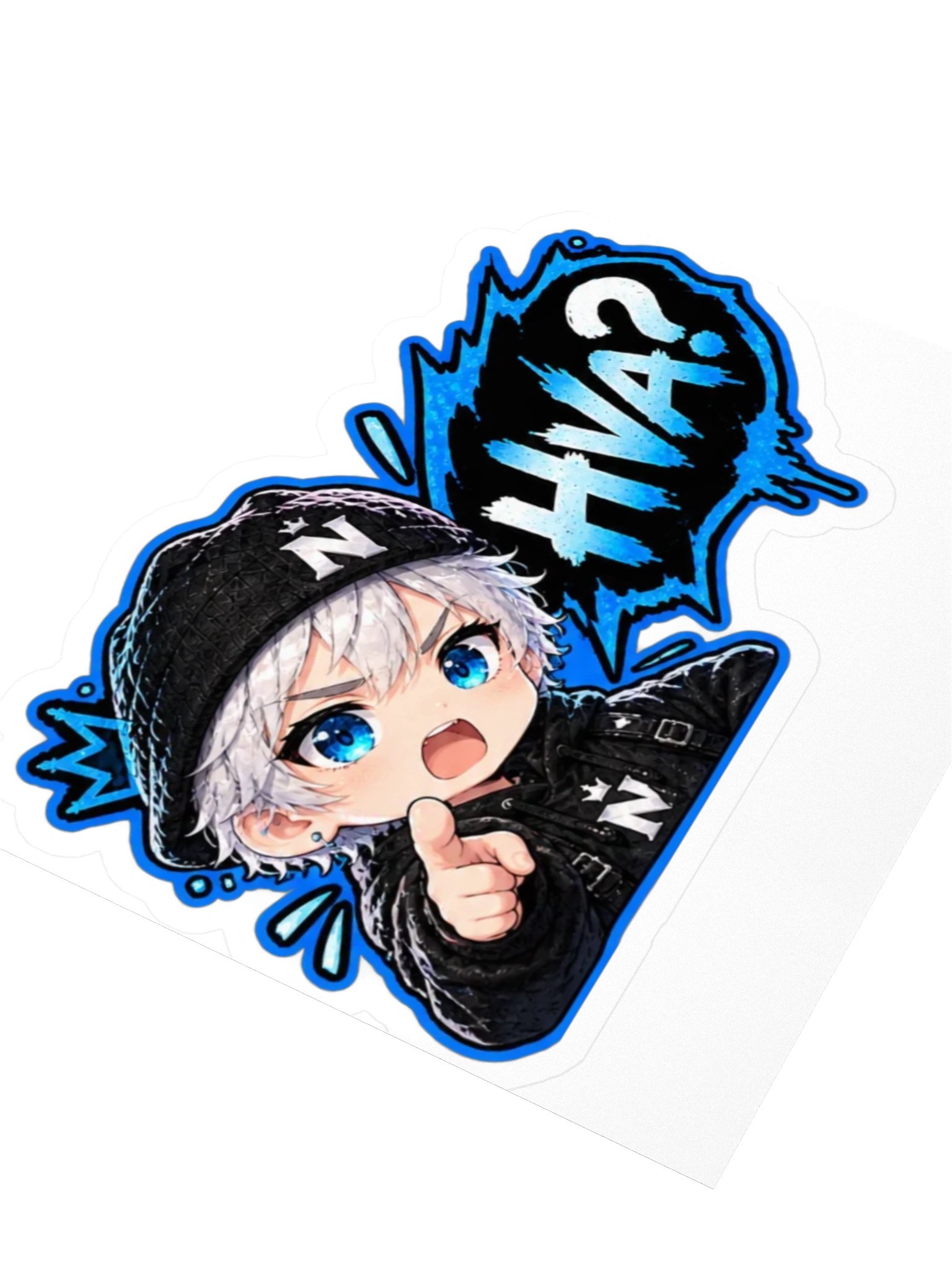 HVA Anime Kiss Cut Sticker product image (3)