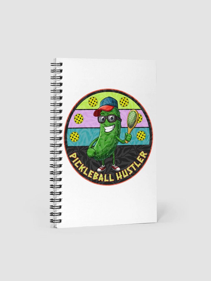 Pickleball Hustler Spiral Notebook product image (1)