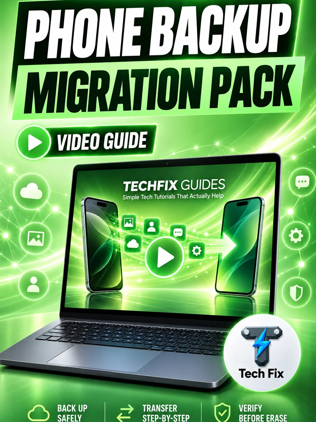 Phone Backup & Migration Pack – Video Guide product image (1)