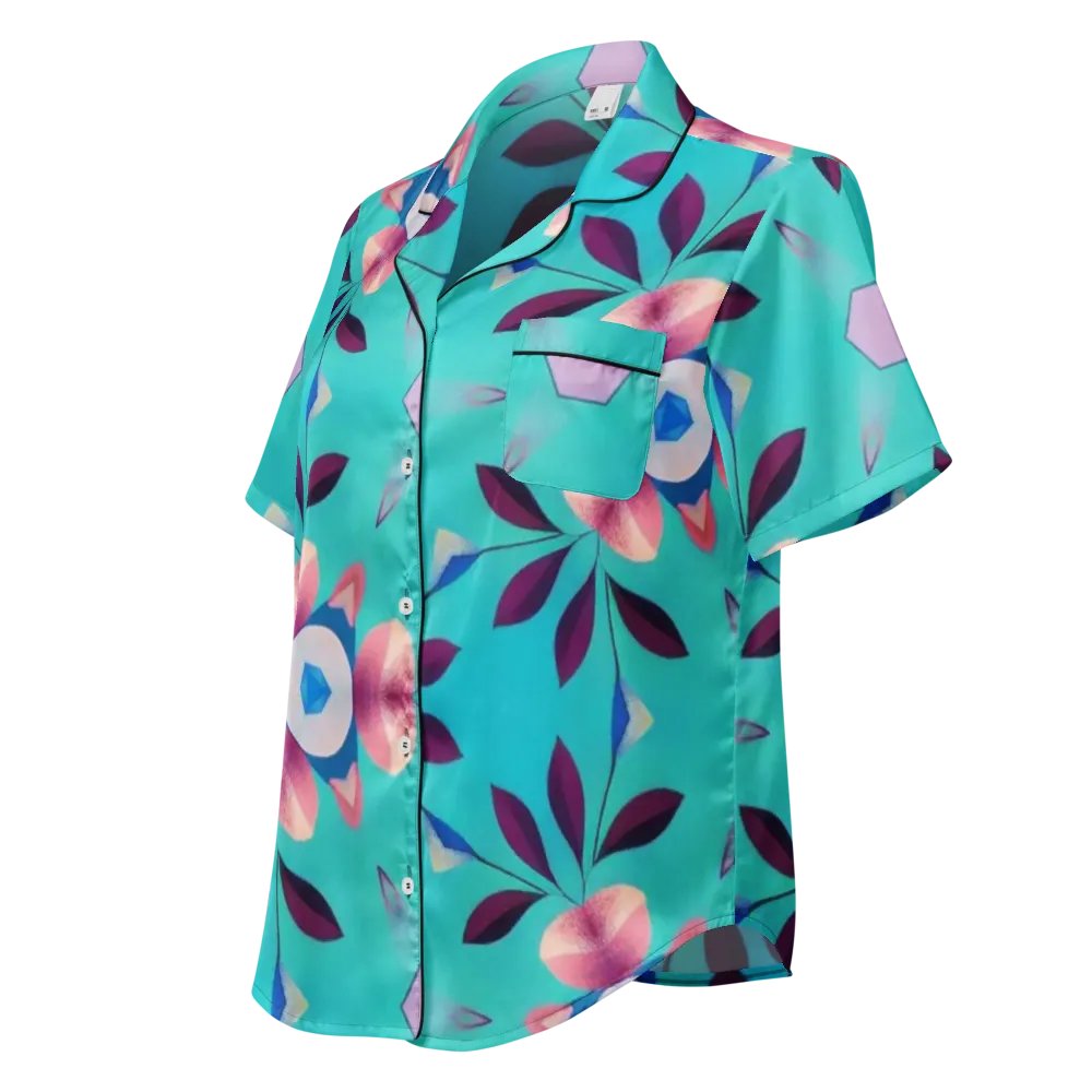 Bloom Short Sleeve Pyjama Top product image (1)