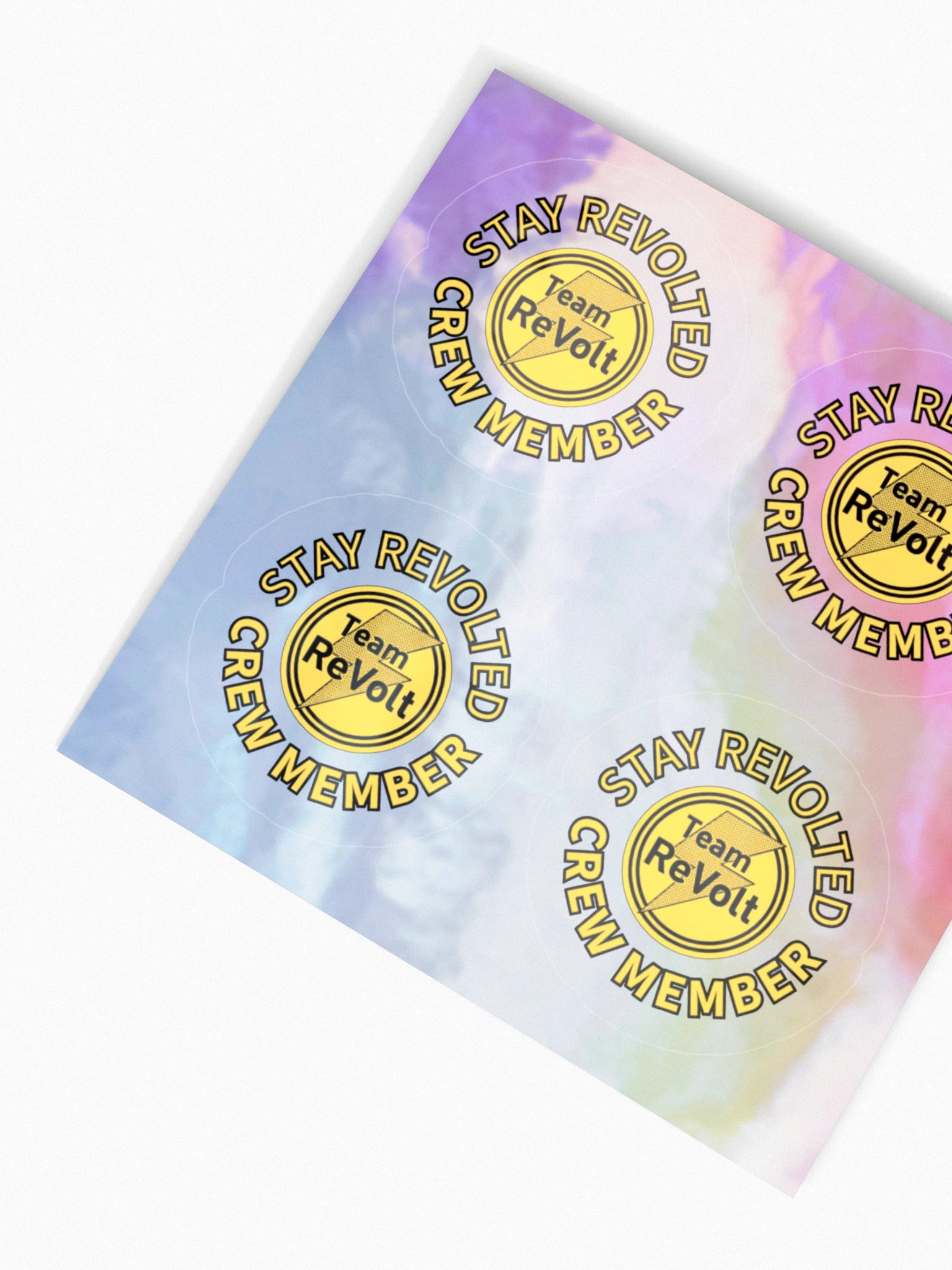 Team ReVolt Holographic Logo Stickers product image (2)