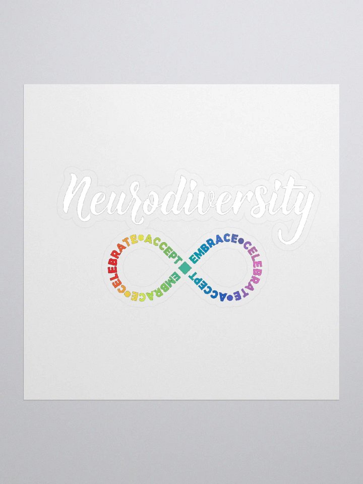 Neurodiversity Window Sticker product image (1)