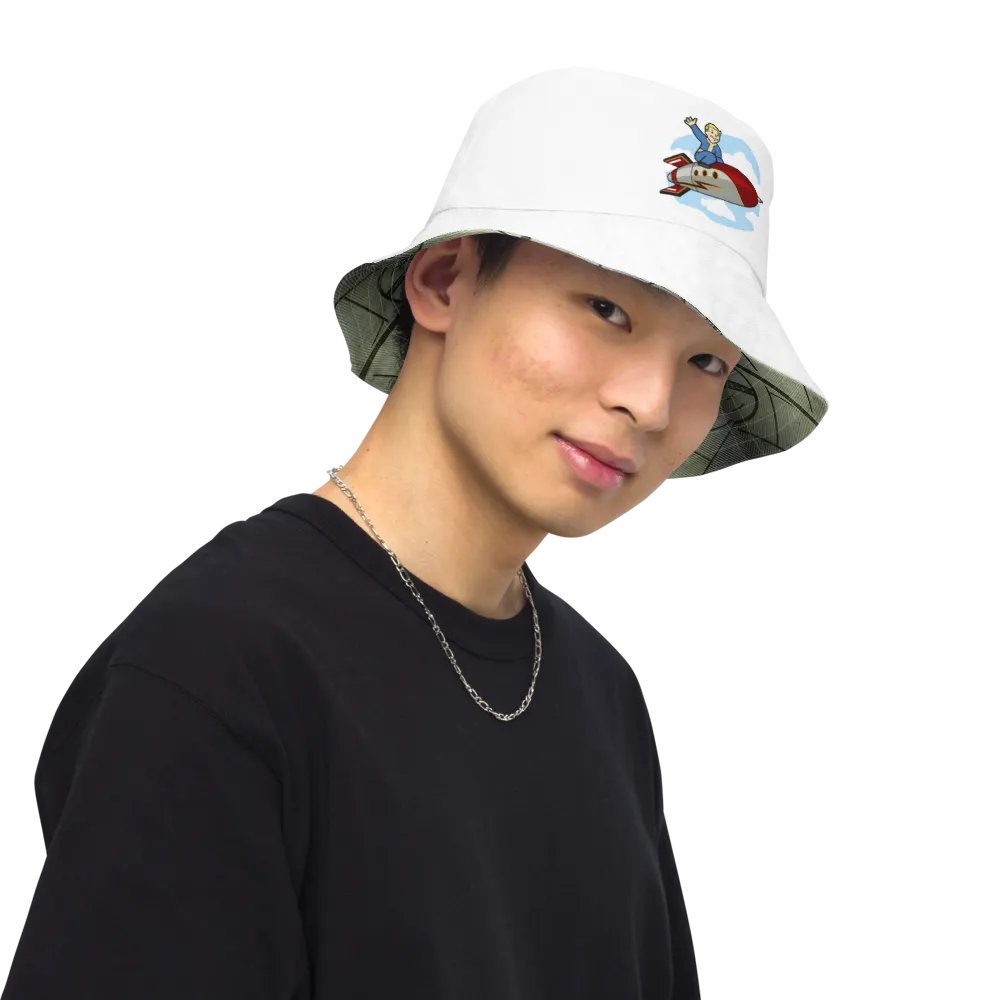 Fallout 76 Please Stand By Reversable Hat product image (9)