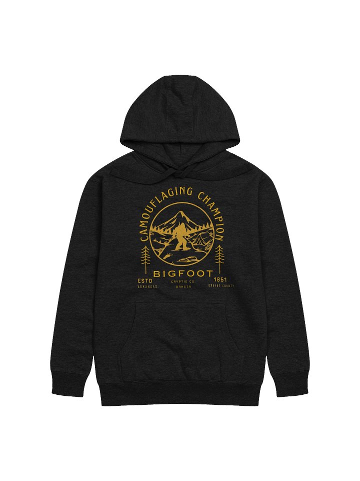 Camouflaging Champion Bigfoot Hoodie product image (6)