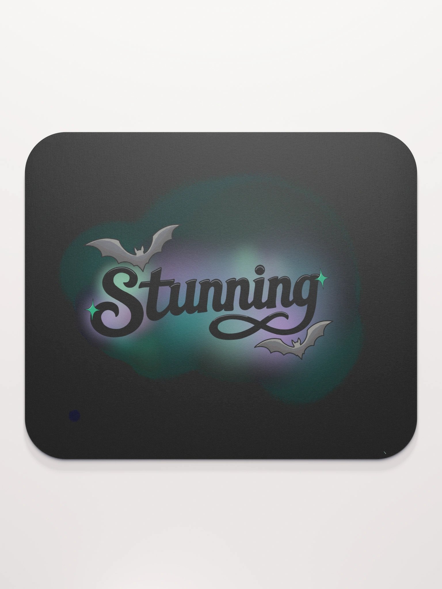 Stunning - Black - Black Mouse Pad product image (2)