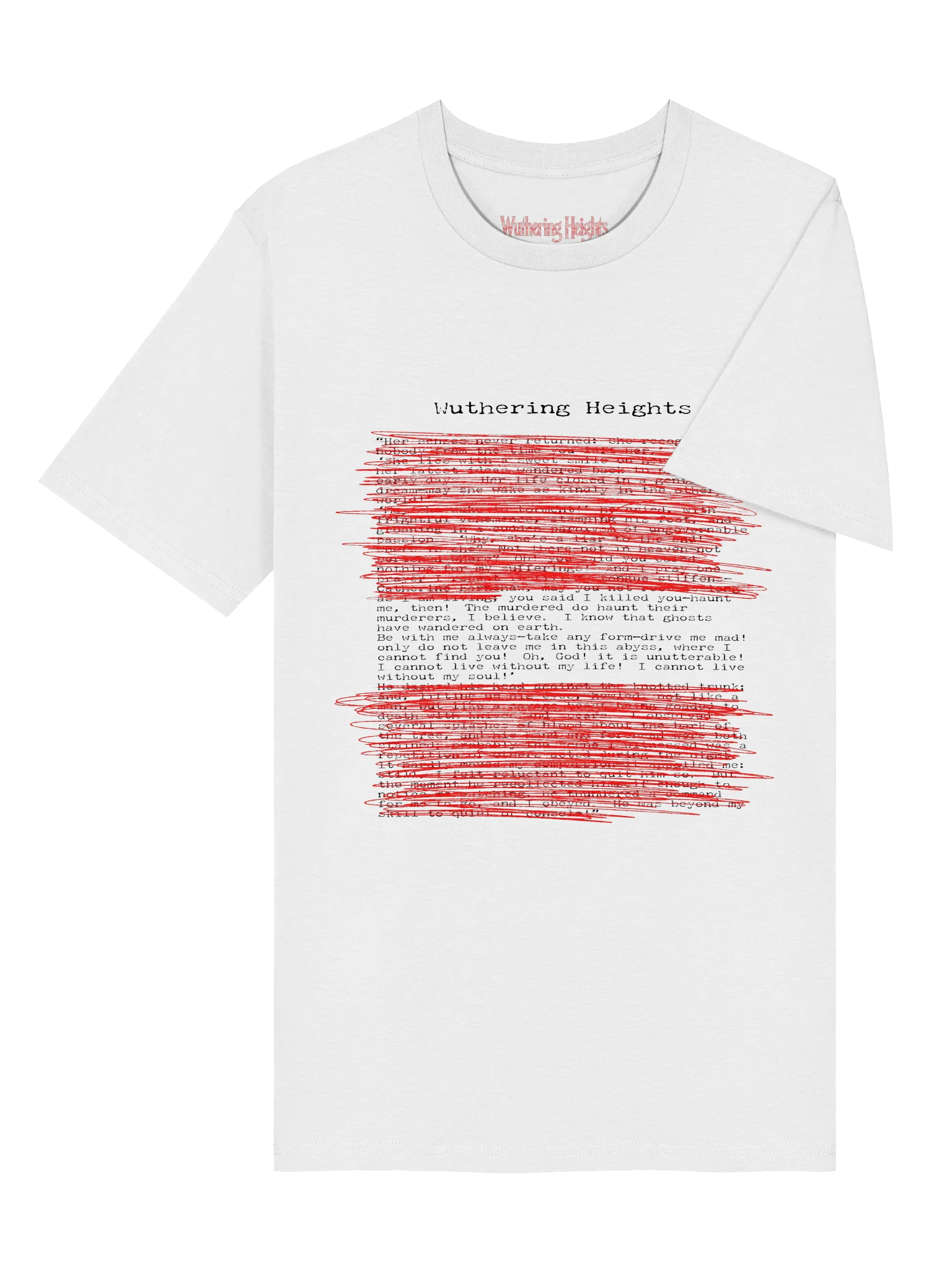 Wuthering Heights Quote T-Shirt product image (8)