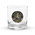 Military Rocks Glass