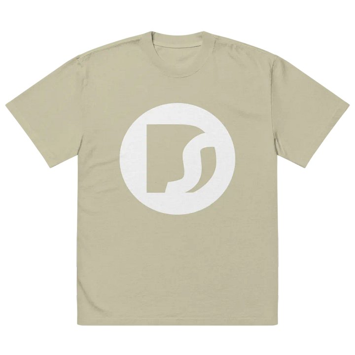 DS OG Logo Oversized Tee White/Faded Eucalyptus product image (2)
