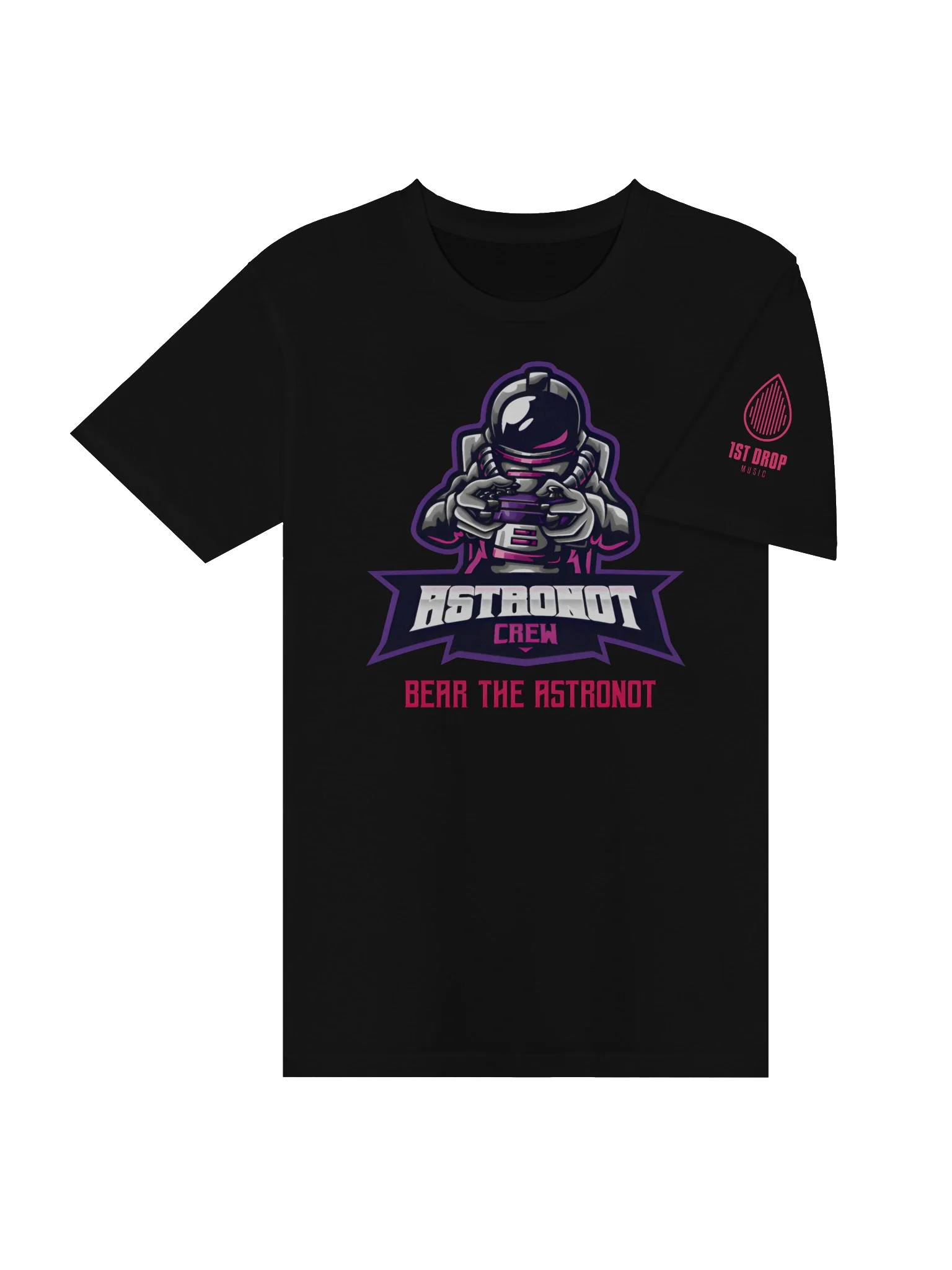 Bear the Astronot - Astronot Crew T-shirt