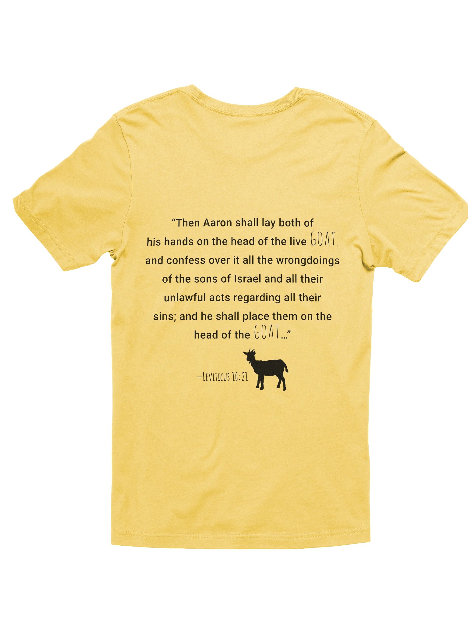 Jesus is the G.O.A.T. T-Shirt (Light Colors) product image (10)