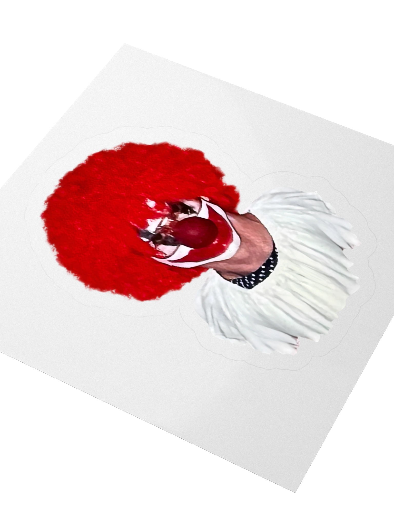 Clown Dad Kiss Cut Sticker product image (3)
