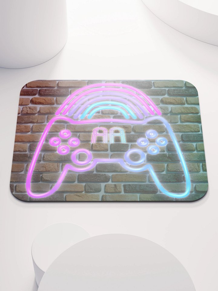Arcade Neon Controller Mouse Pad product image (1)