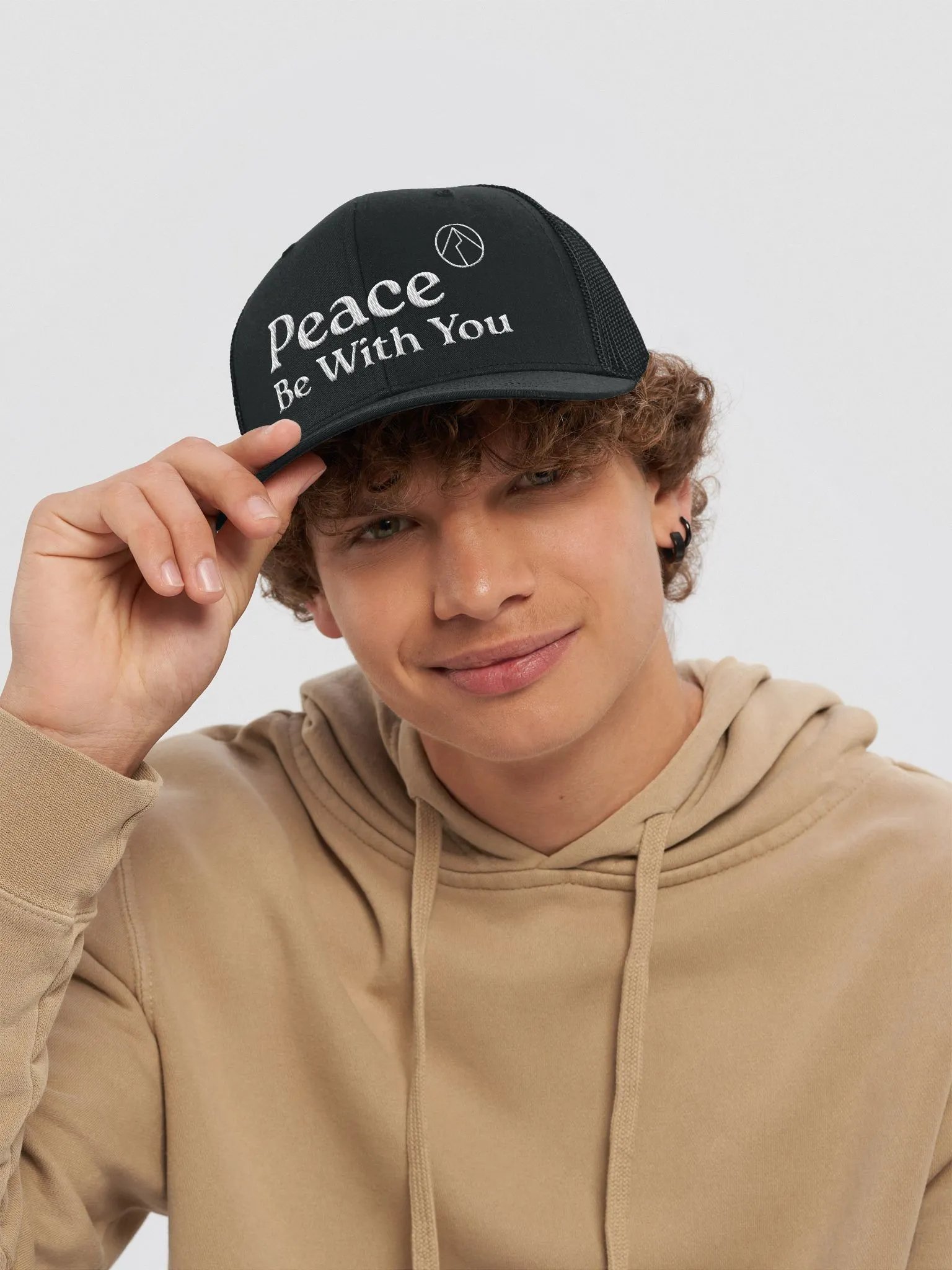 Peace Be With You Trucker Cap product image (17)