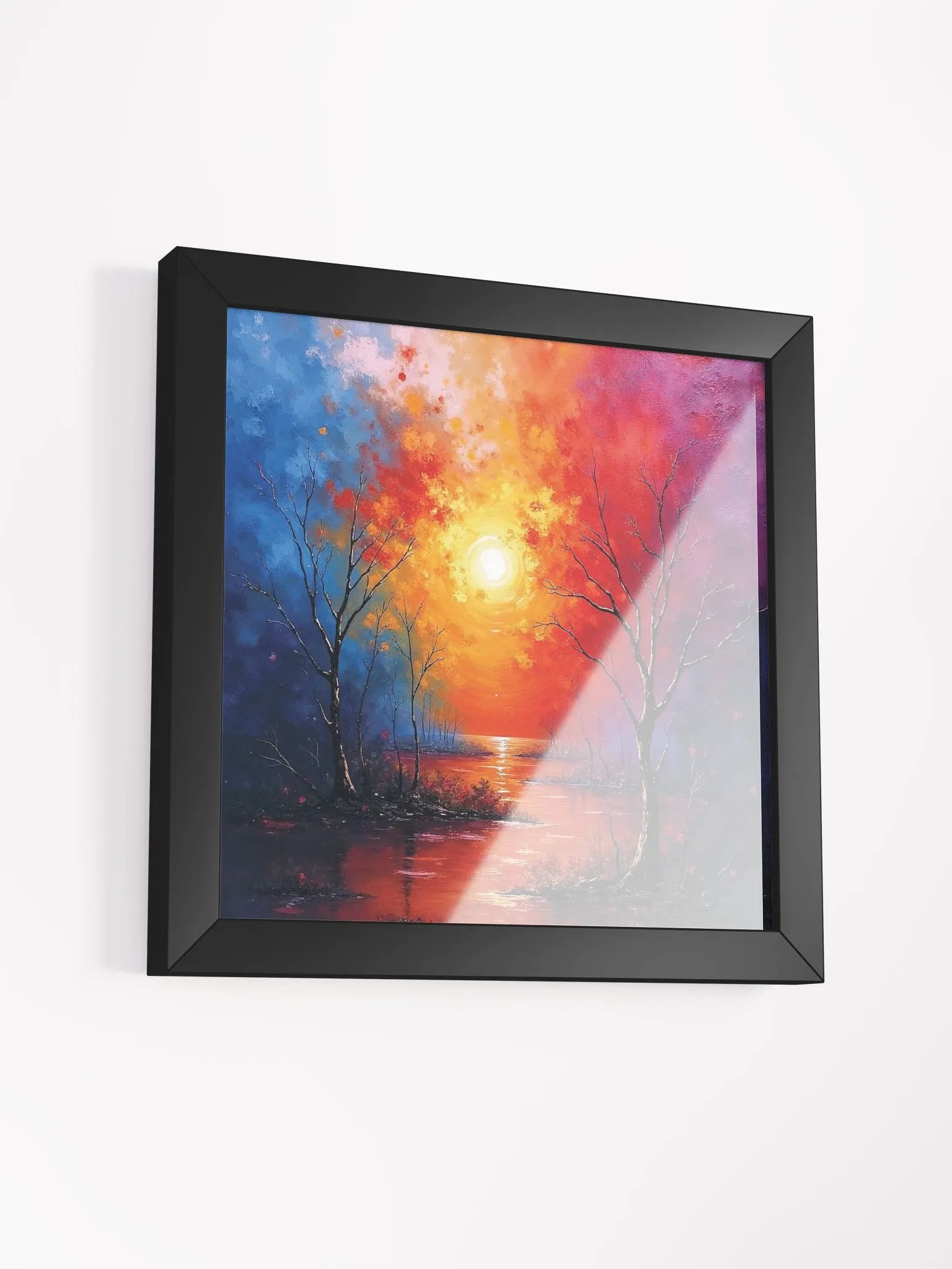 Sunset Silhouette Framed Print product image (27)