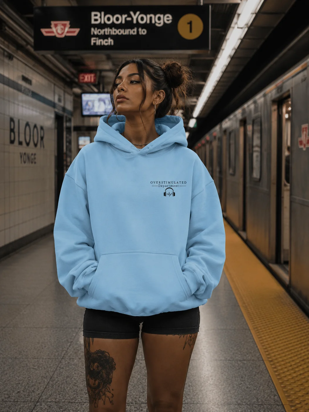 Cracked Doesn’t Mean Broken | Feminine Strength Graphic Hoodie product image (2)