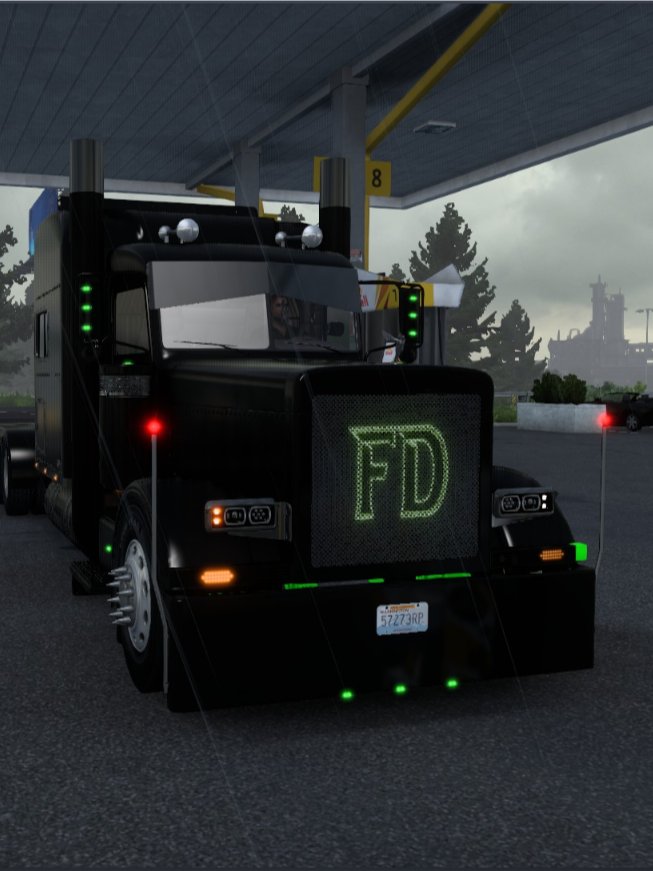 The Flying Dutchman – Black & Green Haterbilt Skin product image (1)