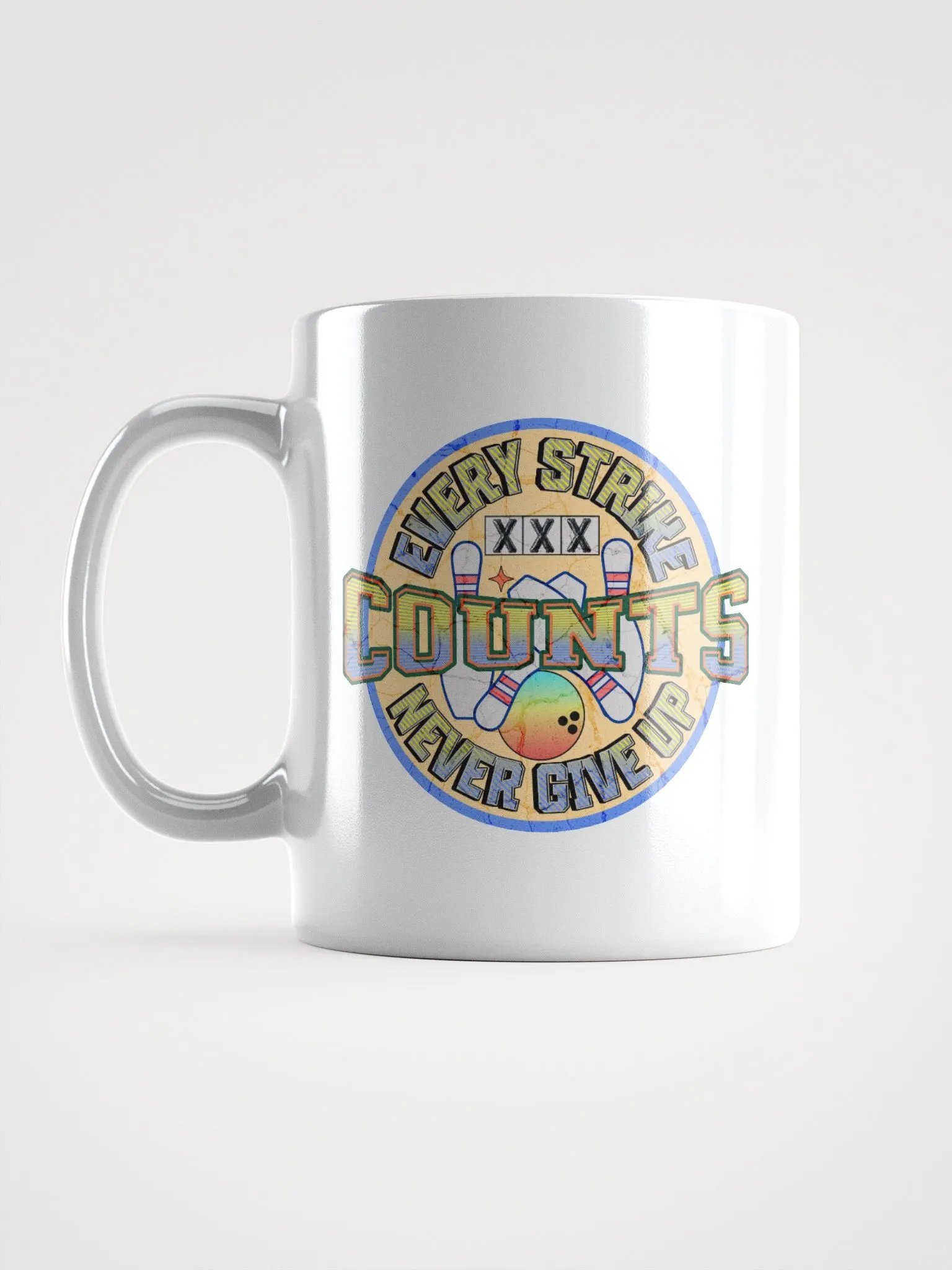 Every Strike Counts Bowling Perseverance Mug product image (1)