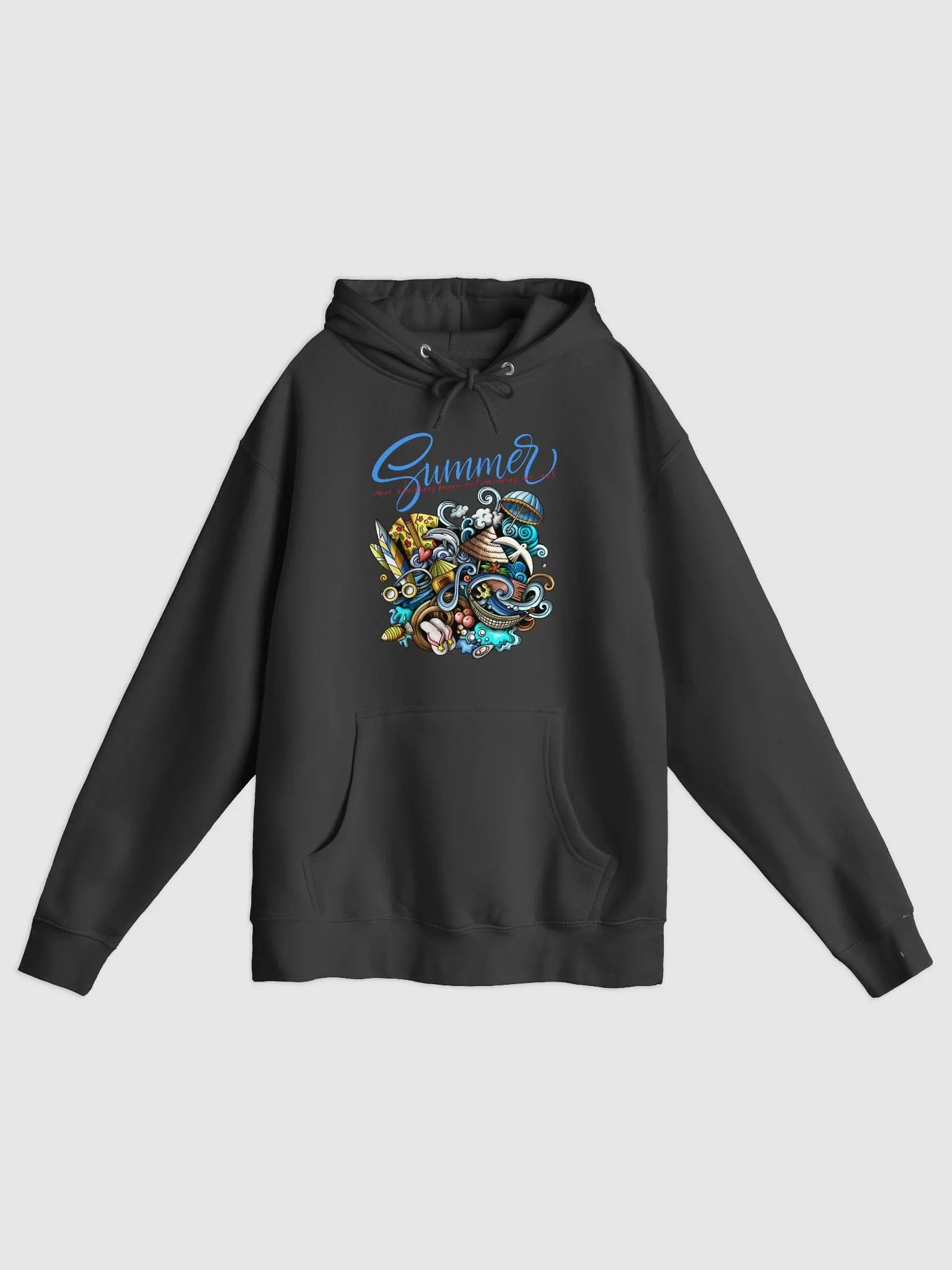 Summer Vibes Collage Hoodie product image (1)