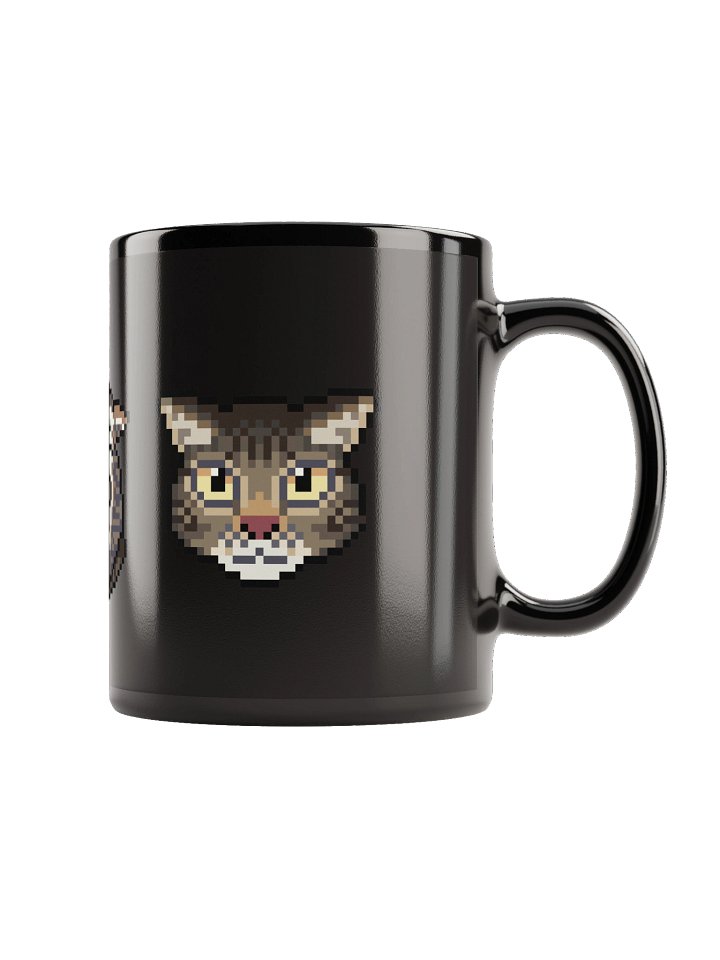 Cuddling Kitties Mug (Black) product image (1)