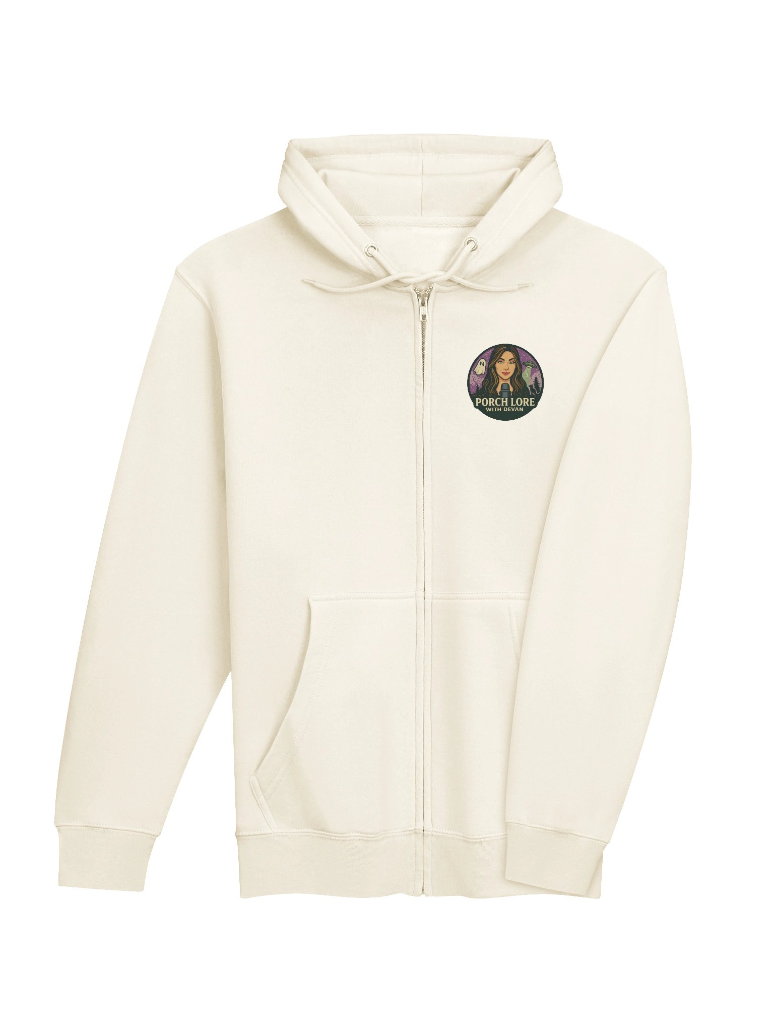 CRYPTID MOON ZIP UP HOODIE product image (4)