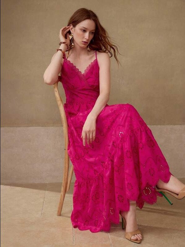 MOTF PREMIUM RUFFLE HEM ZIPPER DRESS product image (1)