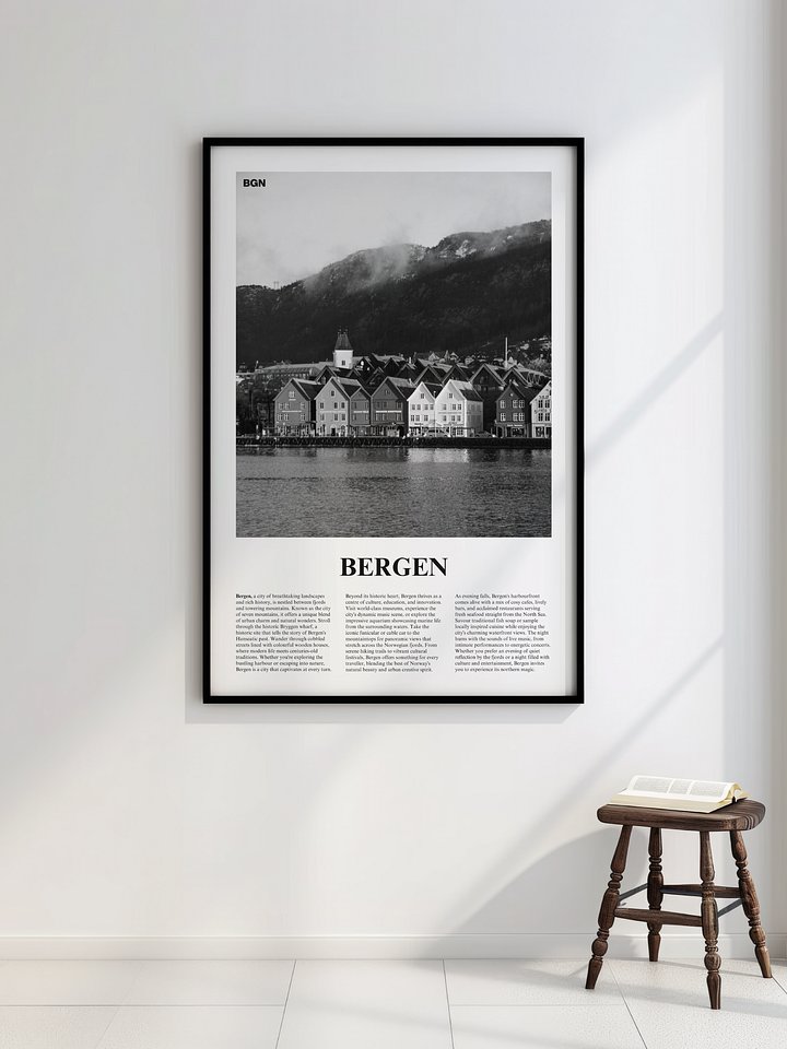 Bergen 01 Newspaper Poster product image (2)