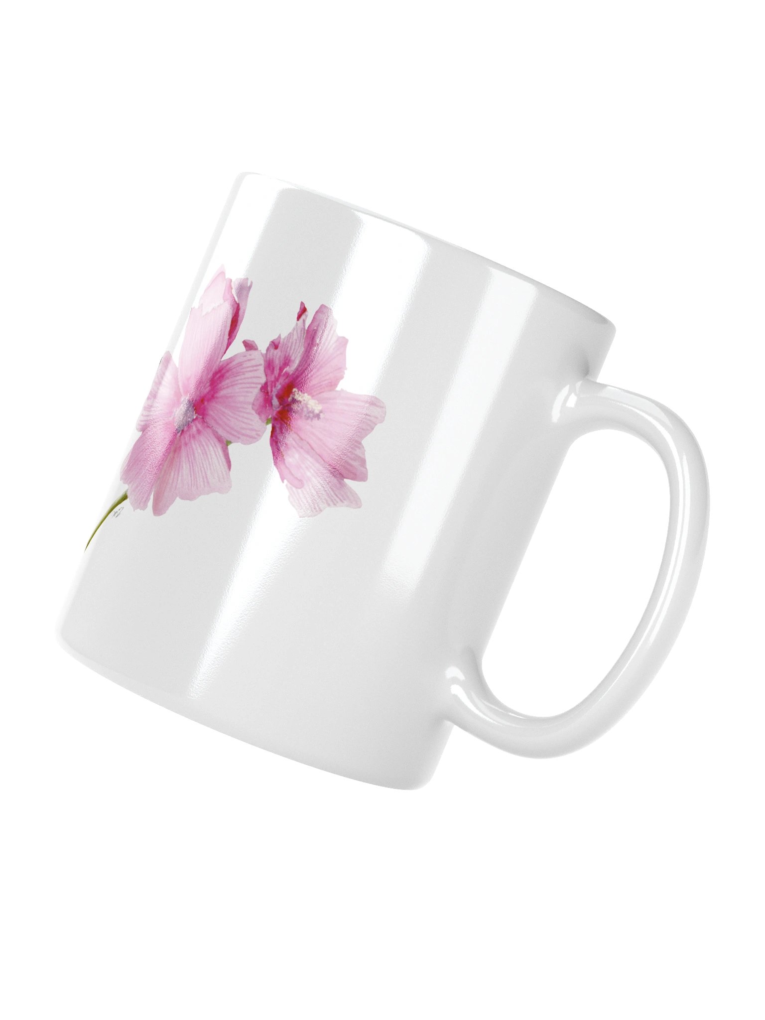 Pink Serenade Blossom White Mug product image (3)