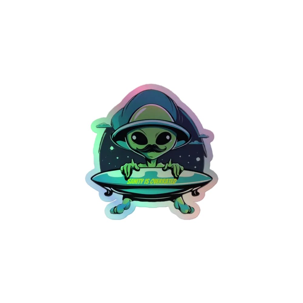 General Insanity: UFO Sticker product image (1)