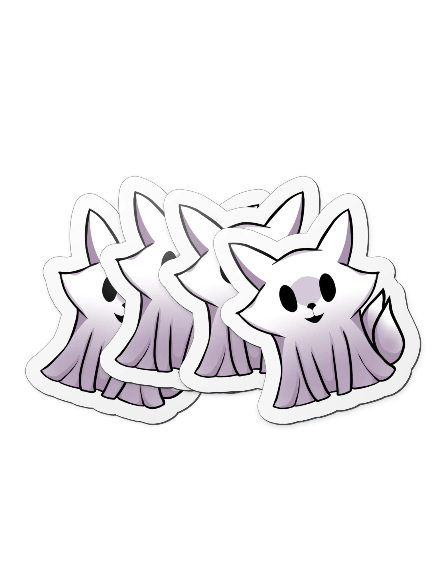Fox-Ghost Die-Cut Magnet product image (3)