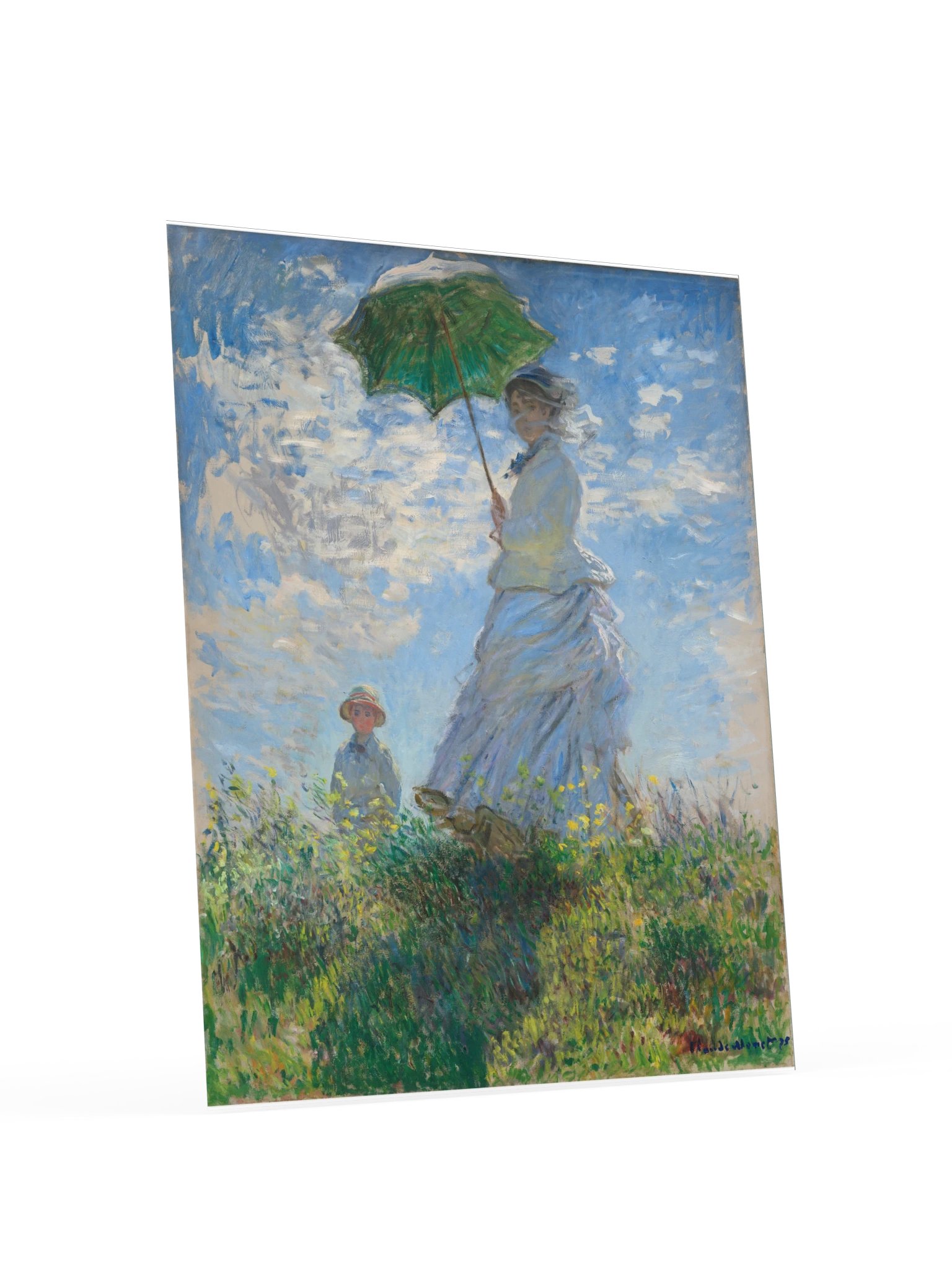 Claude Monet, Woman with a Parasol (1875) Fine Art Print product image (32)