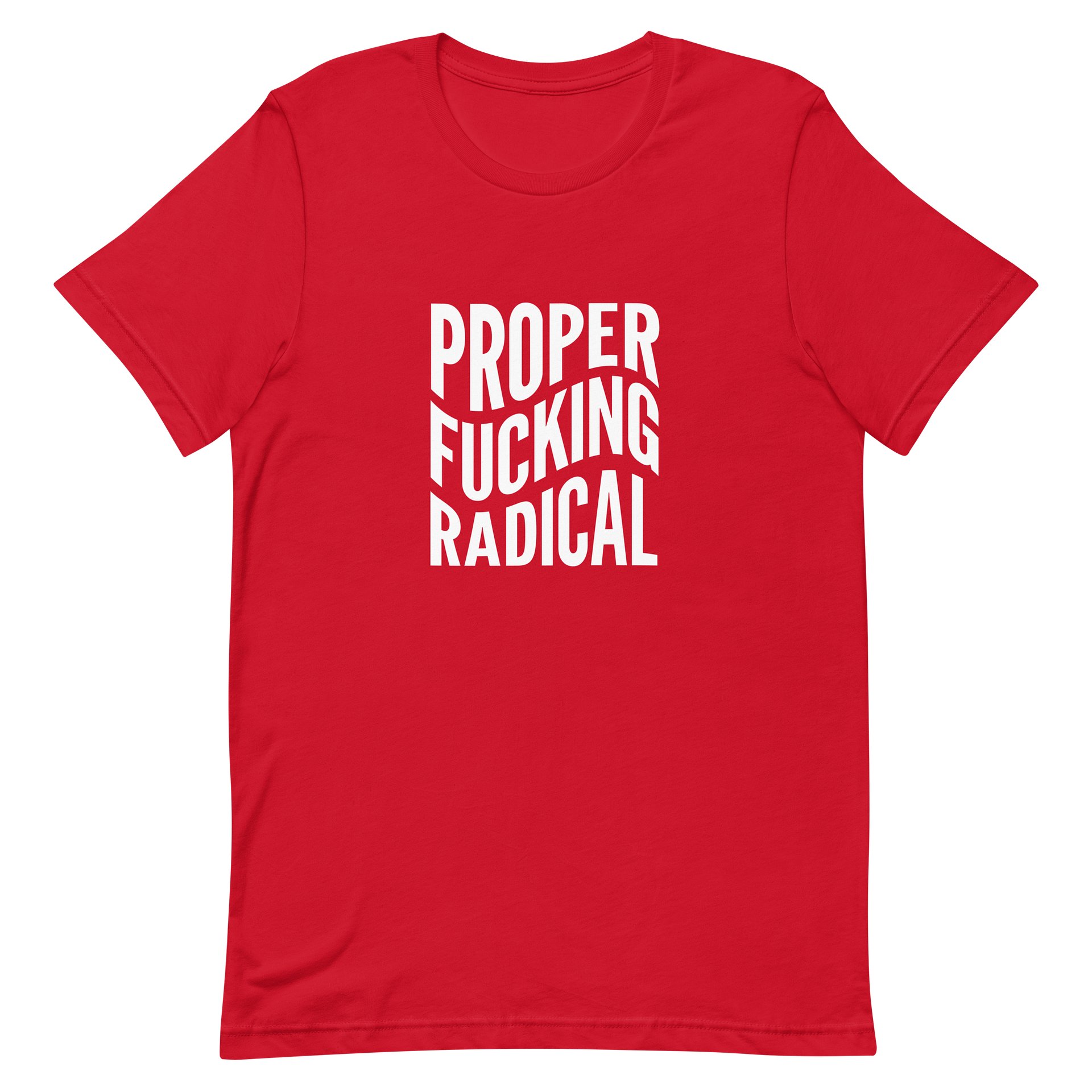 Proper Fucking Radical White Tee product image (20)