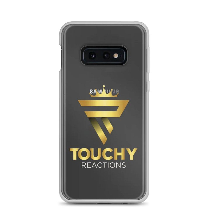 Touchy Reactions Logo Samsung Clear Phone Case product image (1)