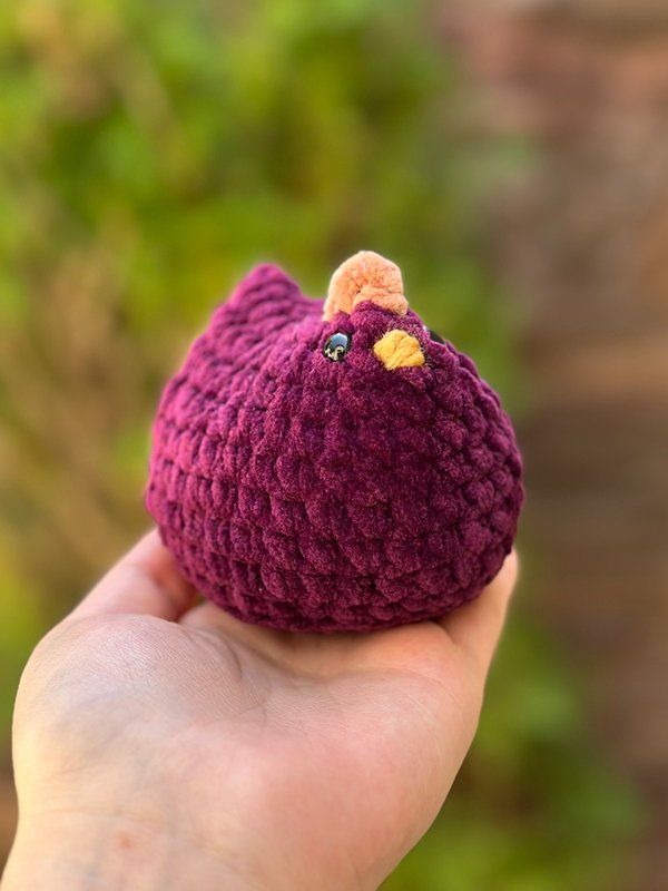 Palm Chicken Crochet Plushie product image (1)
