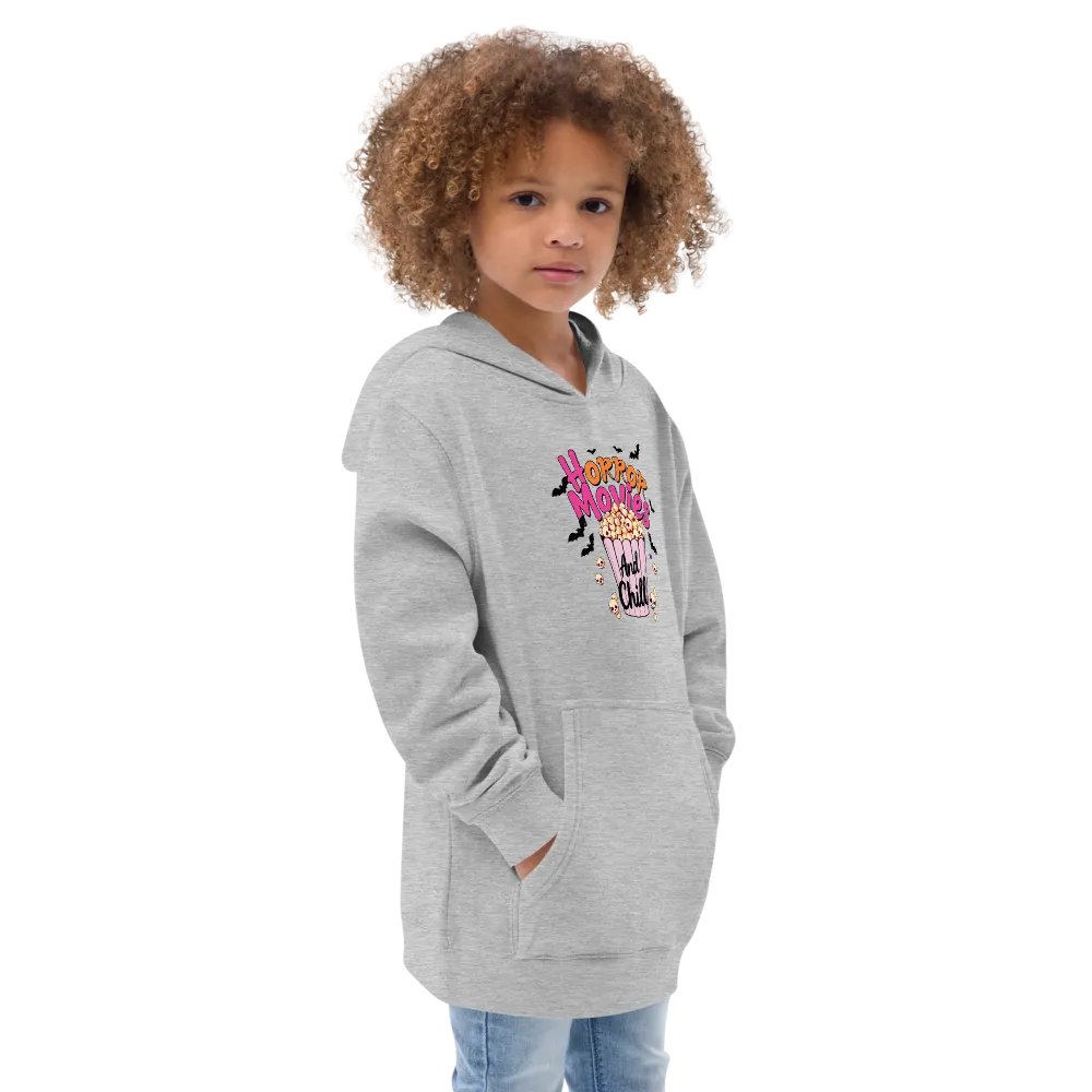 Horror Movies and Chill Popcorn Youth Pullover Fleece product image (31)