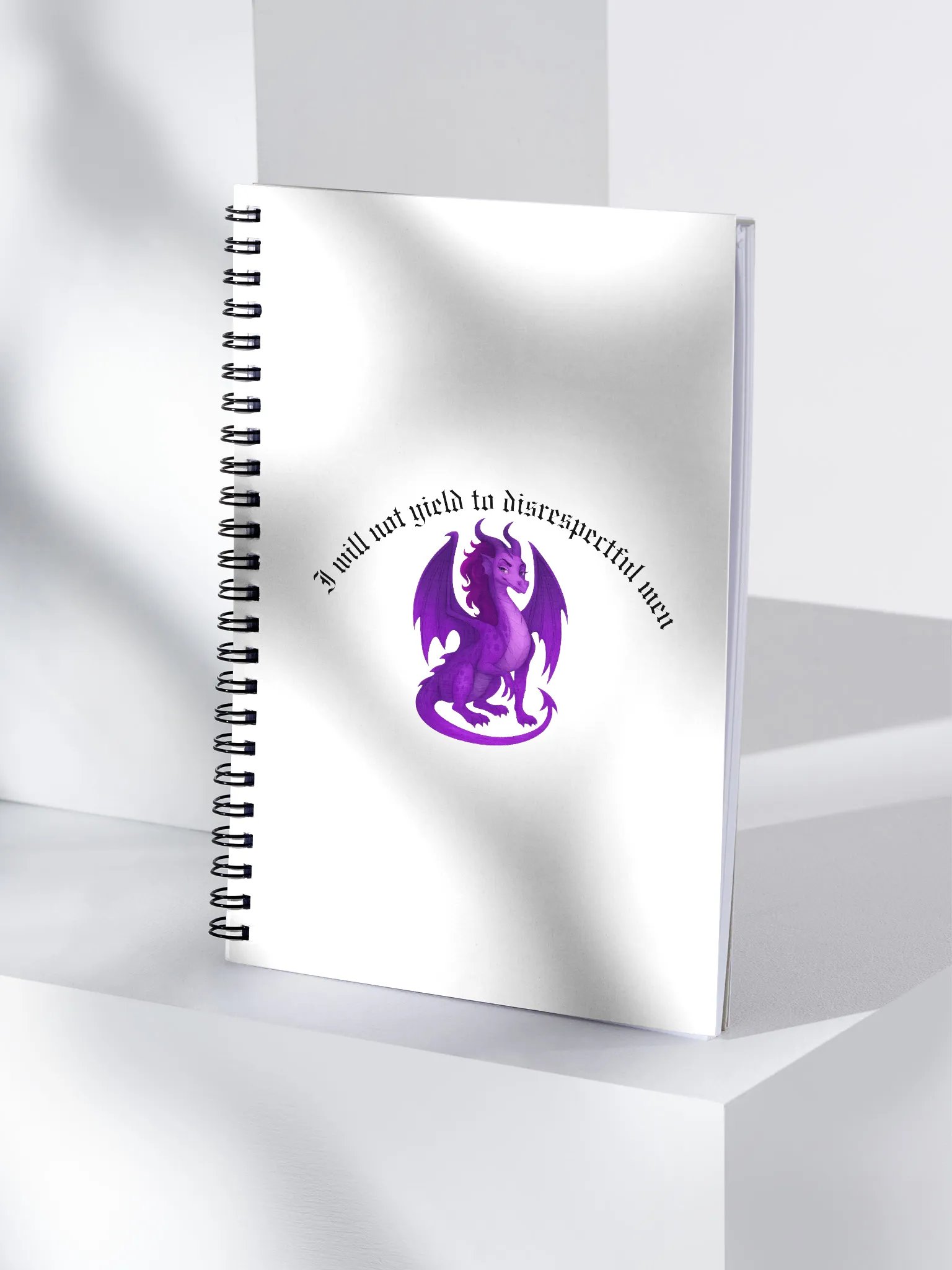 I will not yield dragon notebook product image (4)