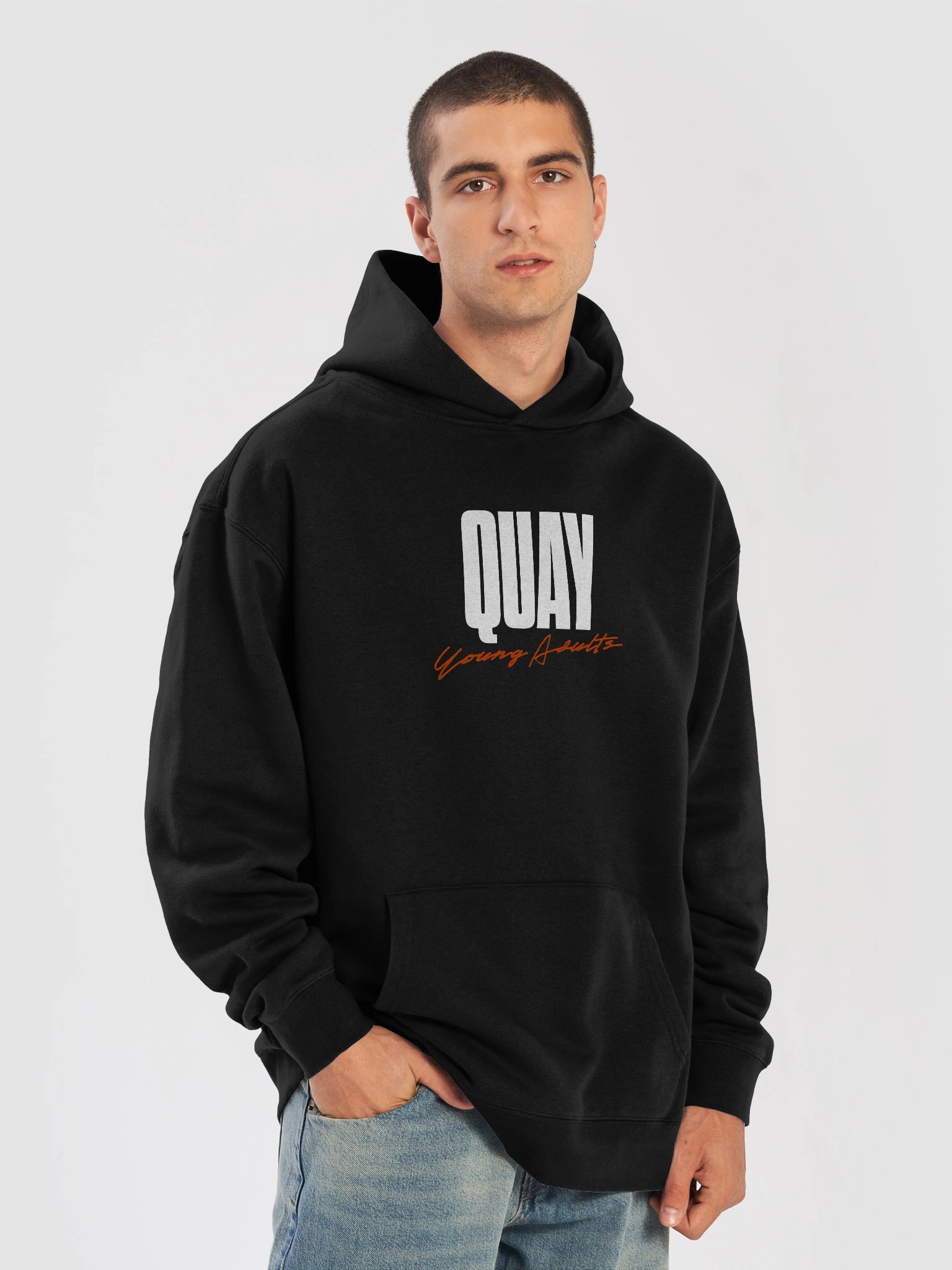 quay ya plain hoodie product image (7)
