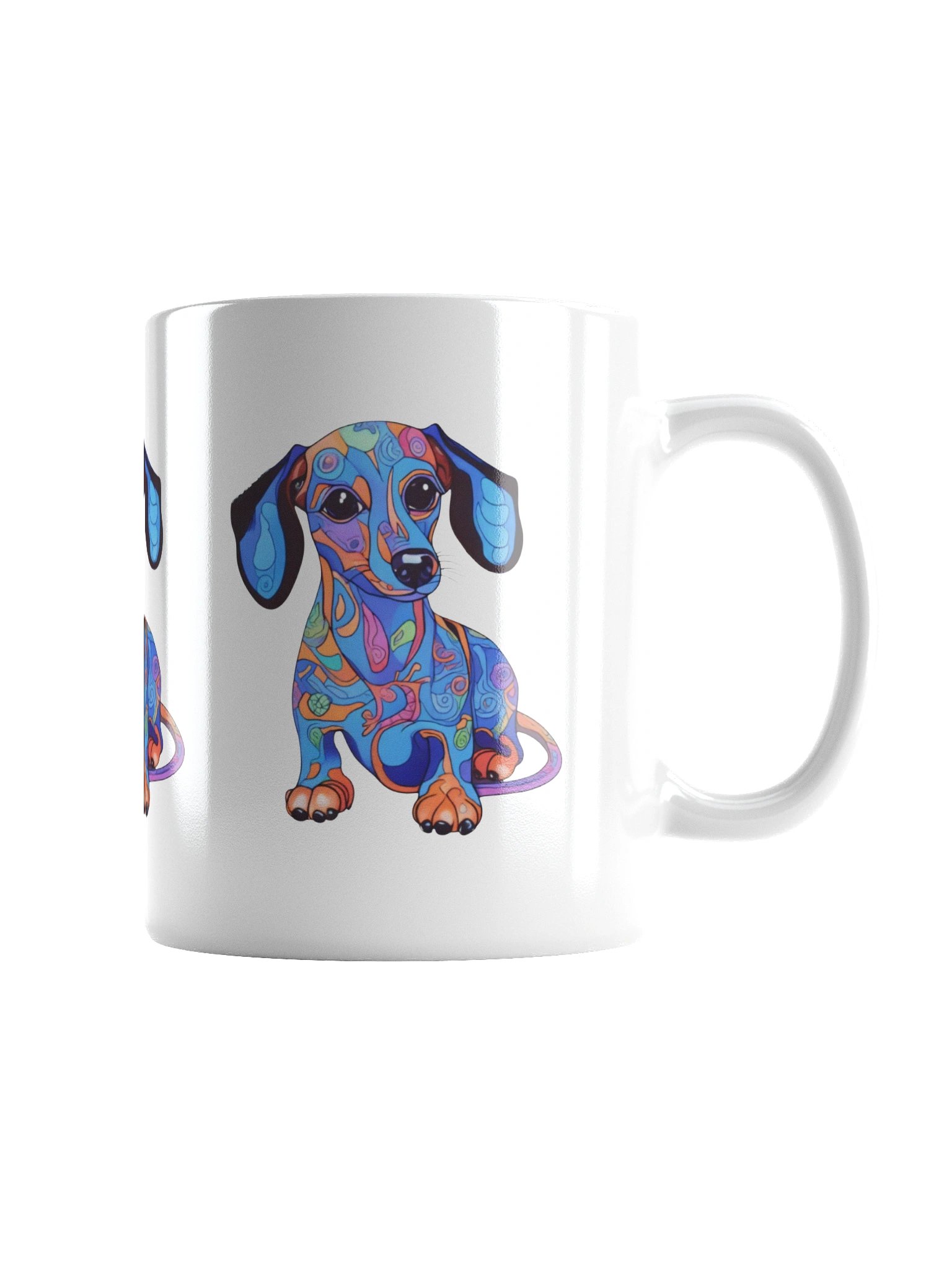 Psychedelic Dachshund #1 - Mug product image (3)