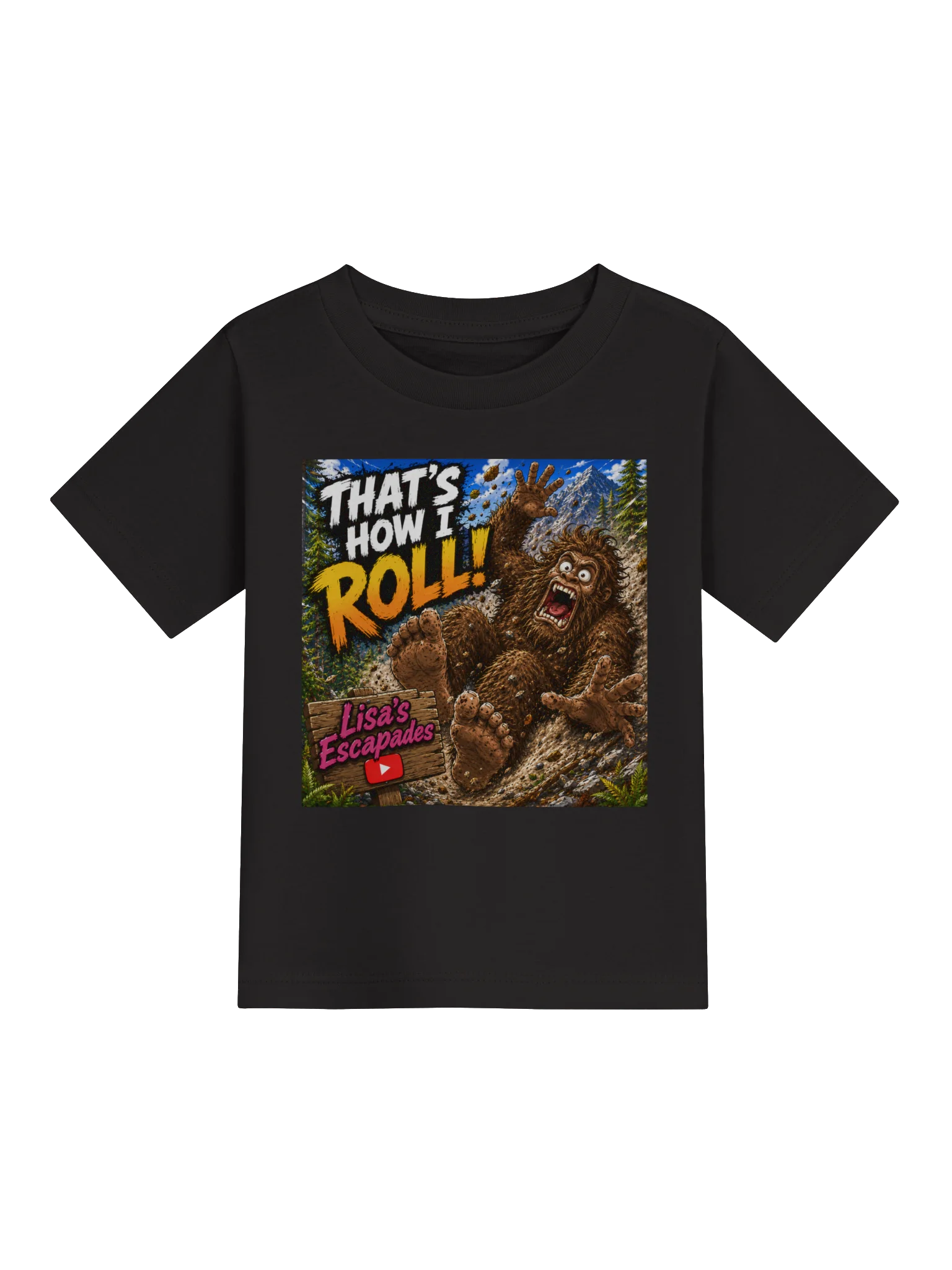 That’s How I Roll! Bigfoot Adventure Tee For Baby's product image (1)