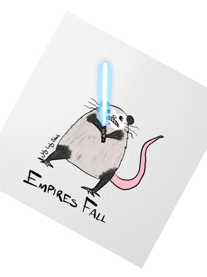 Jedi Possum Sticker product image (5)