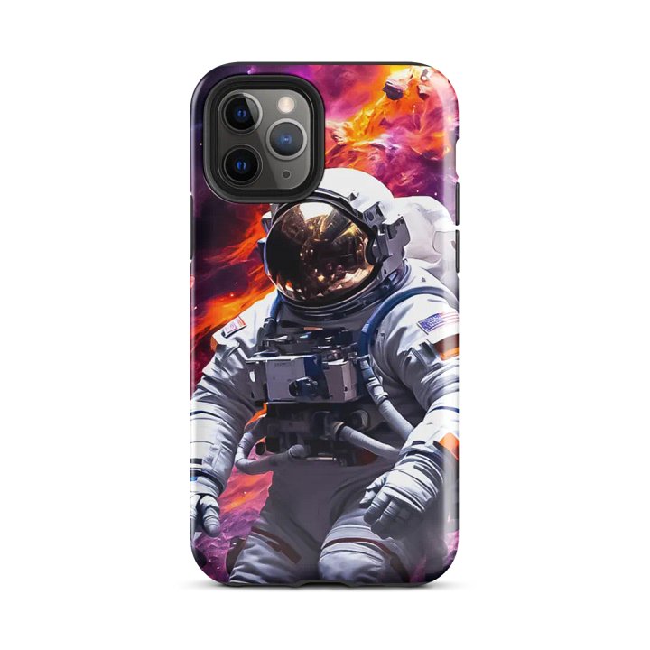 Astronaut Drifting Through Space iPhone Case product image (25)