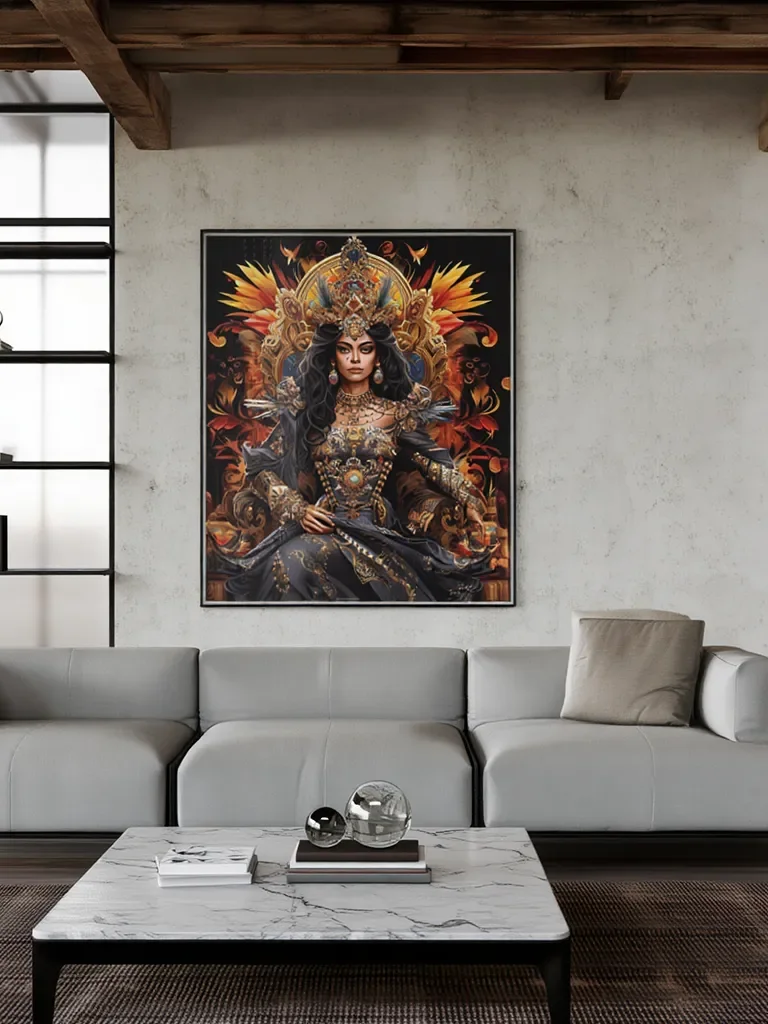 Modern Abstract Wall Art Mexican Queen product image (3)
