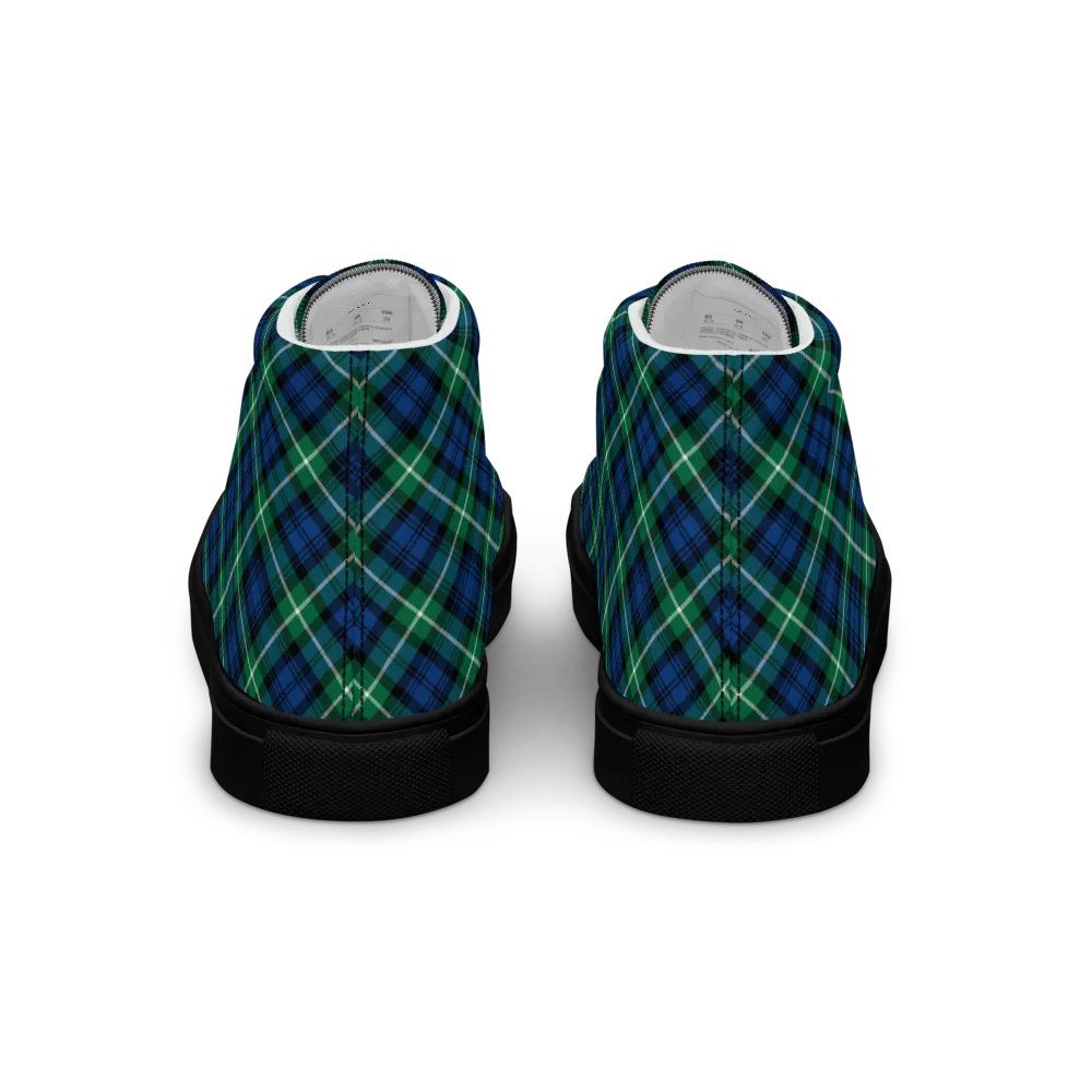 Lamont Tartan Men's High Top Shoes product image (6)
