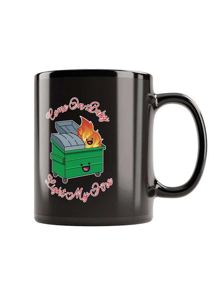 Light My Fire Glossy Black Mug product image (1)